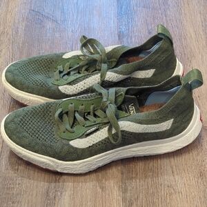 Vans Olive Knit Lace-Up Shoes